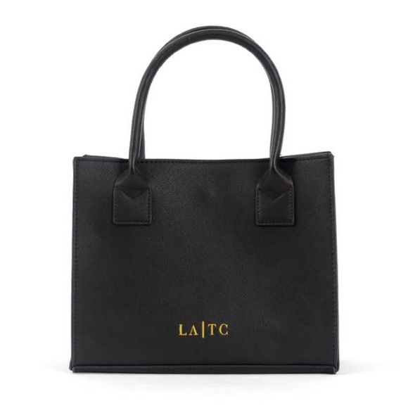 “I Speak Fluent French” vegan mini crossbody tote - Picture 2 of 3